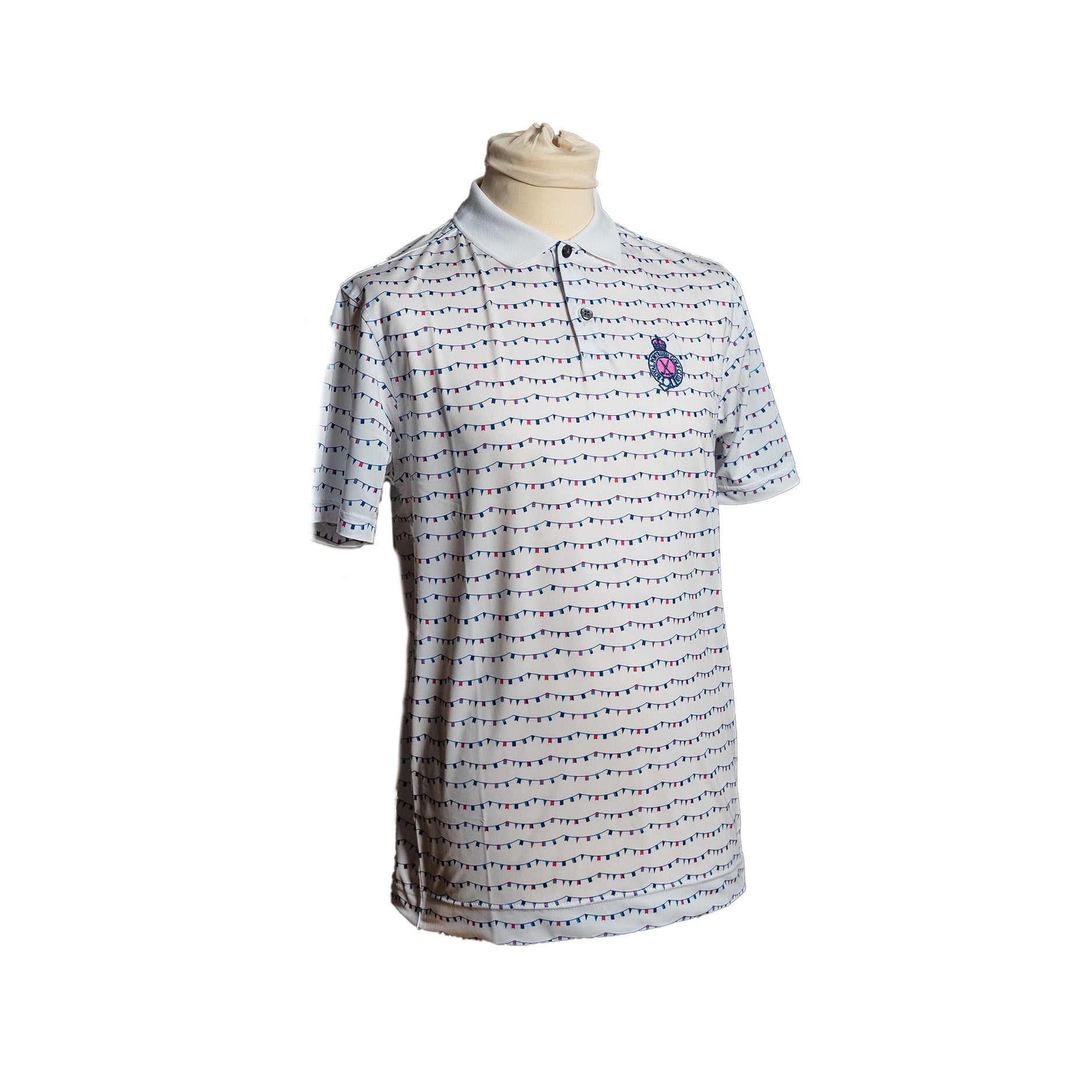 Footjoy Flag Banner Print Polo