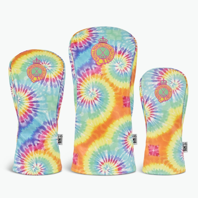 Royal Portrush Retro Tie Dye Headcovers