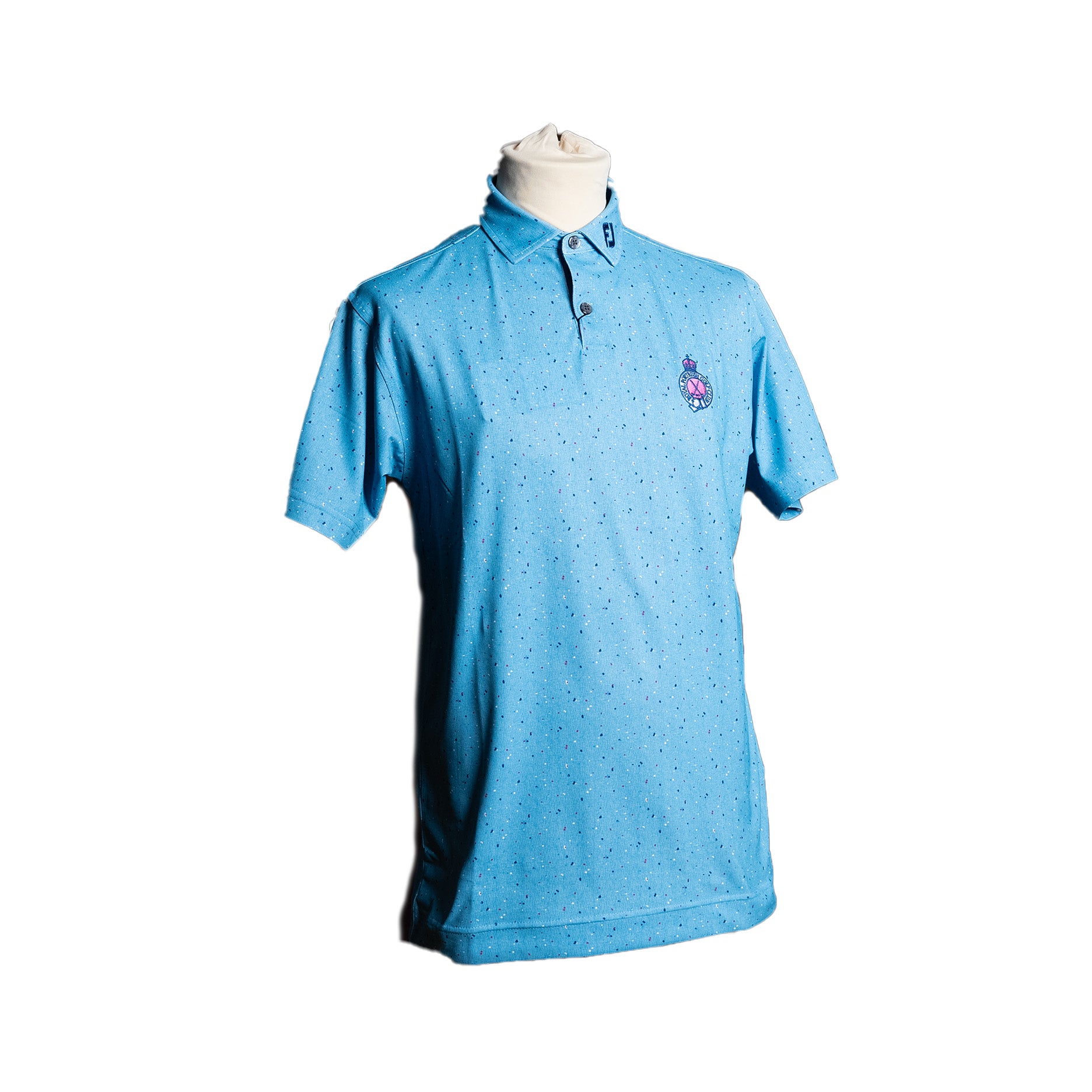 FootJoy Tweed Textue Polo (Painted Dots)