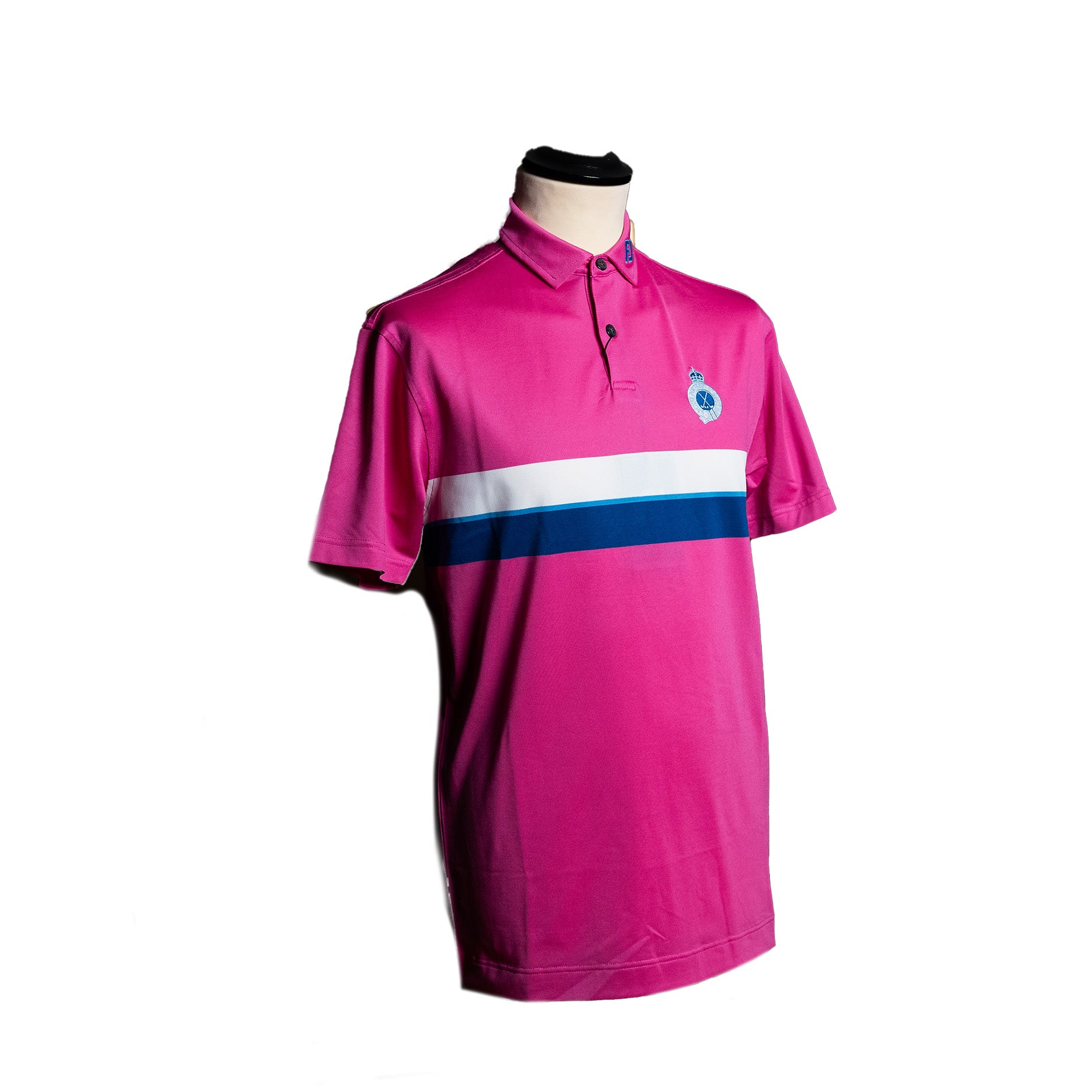 Footjoy Double Chest Band Pique Polo