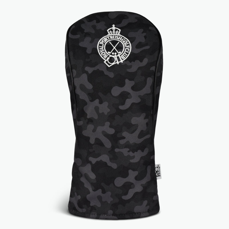 Royal Portrush Camo Headcovers - Black