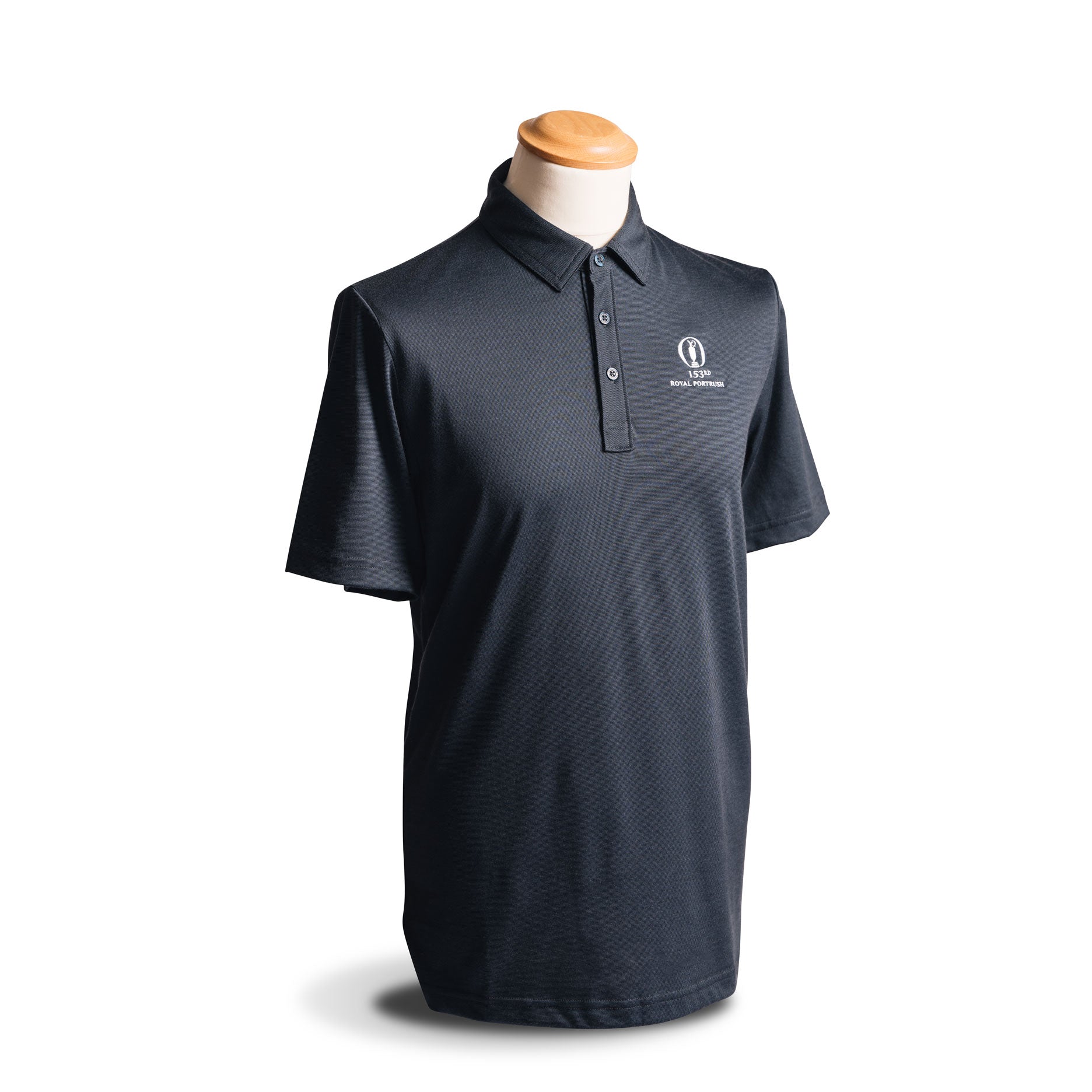 Royal Portrush Navy 153rd Open Travis Matthew Zinna Polo Shirt