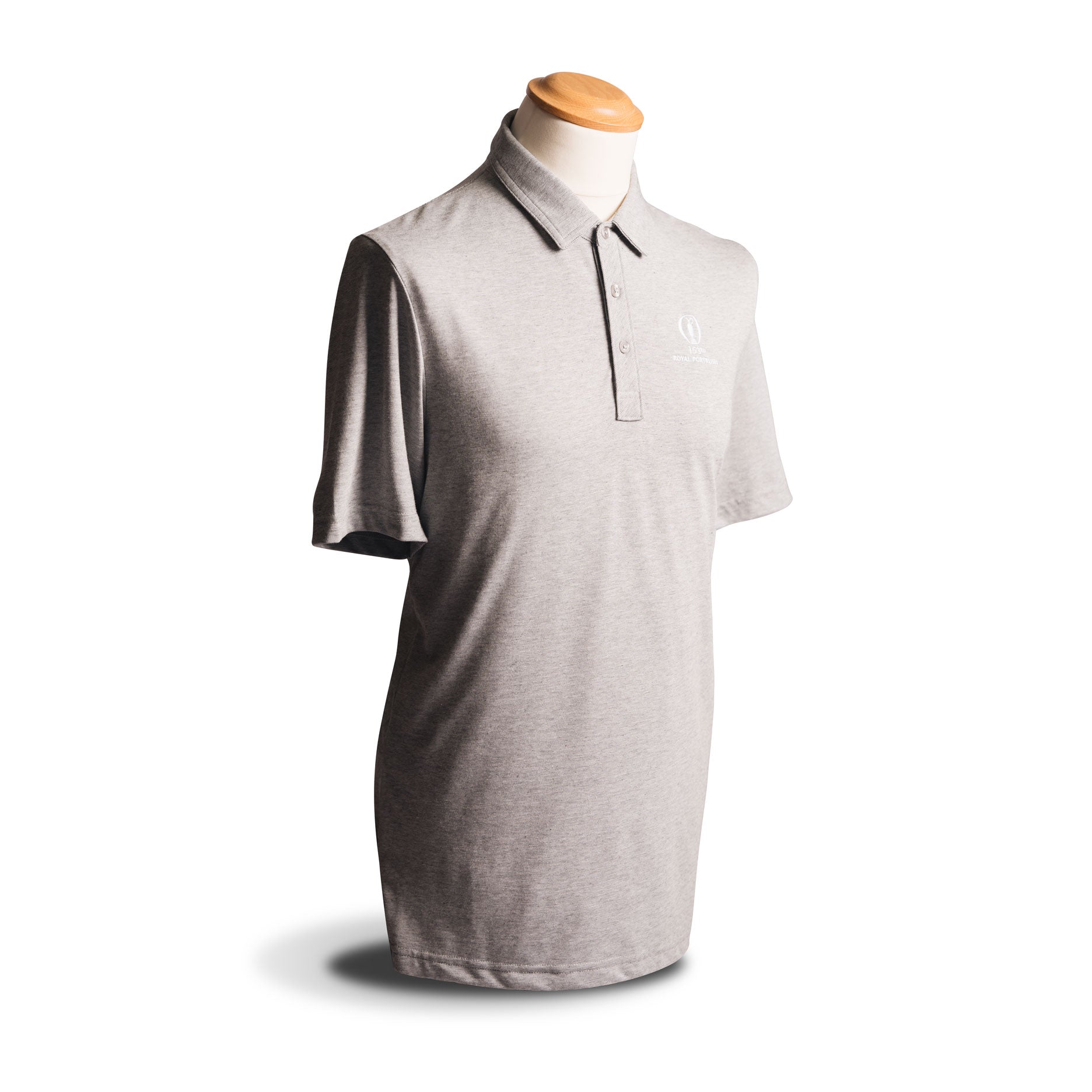 Royal Portrush Grey 153rd Open Travis Matthew Zinna Polo Shirt